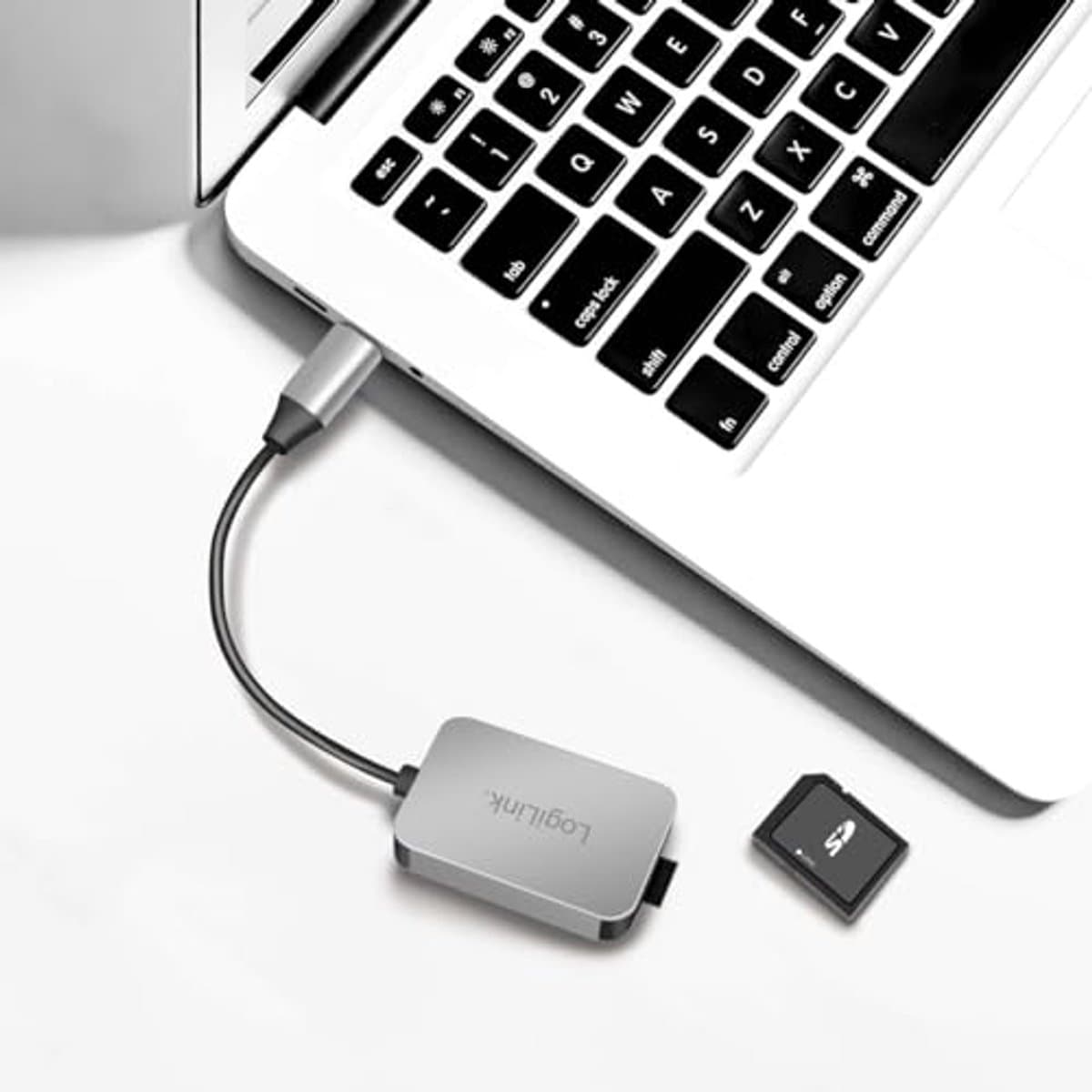 Dubbele USB-C Kaartlezer voor SD/microSD tot 1TB - Snelle Gegevensoverdracht 5 Gbps thumbnail 3