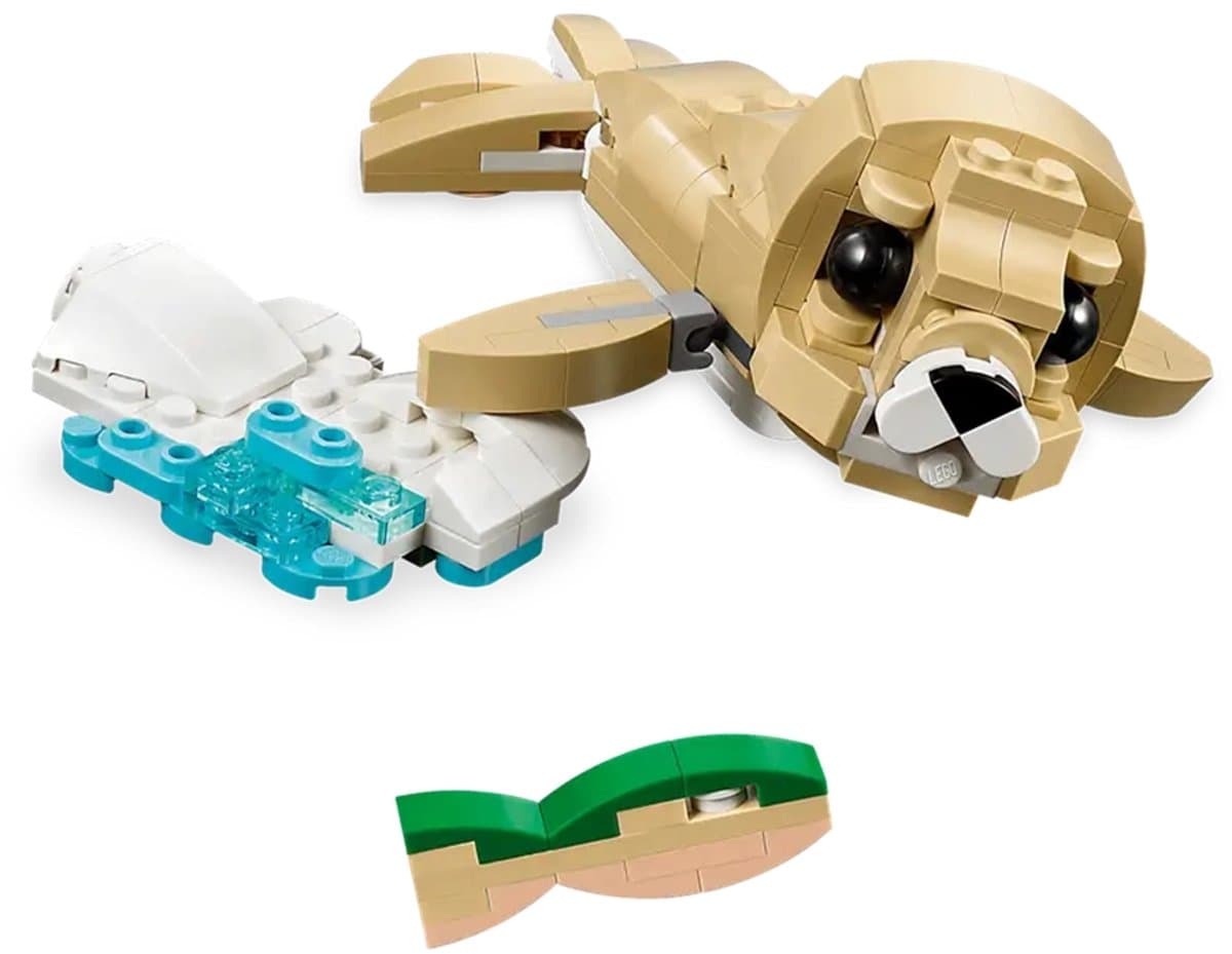 LEGO Creator 3-in-1 Lief konijn: 3 dieren in 1 set thumbnail 5