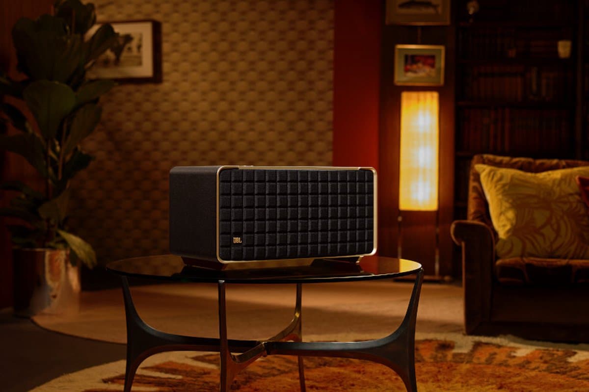 JBL Authentics 500 - Premium WiFi Speaker met Dolby Atmos - Retro Design Luidspreker - AirPlay, Chromecast & Spotify Connect - Multiroom Audio - Google Assistant & Alexa - Zwart thumbnail 5