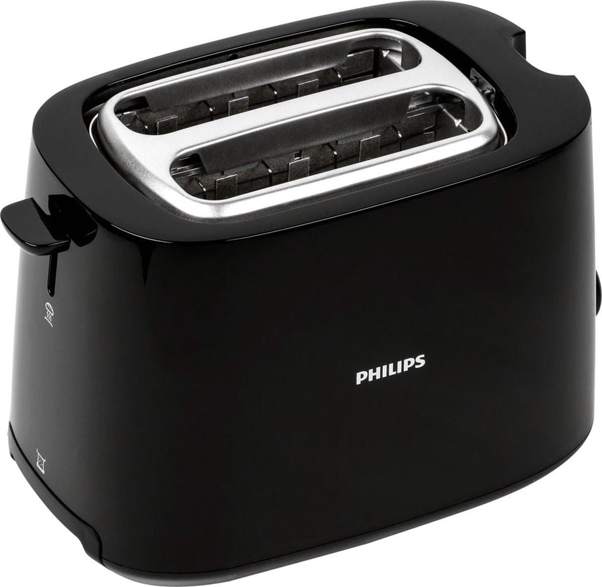 Philips Daily HD2581/90 Broodrooster Zwart – 8 standen thumbnail 3