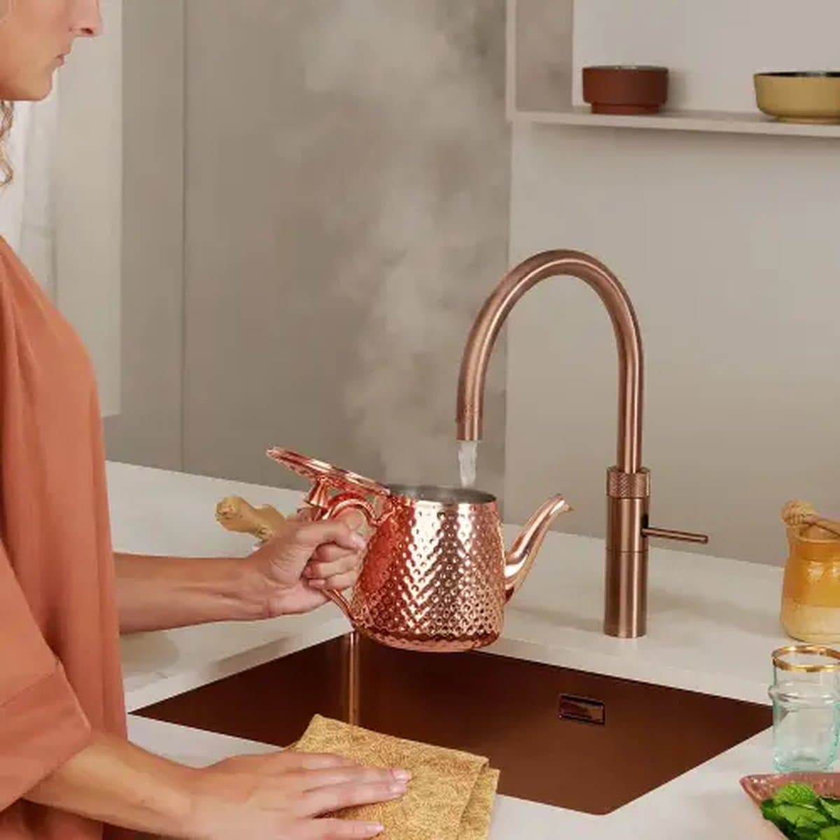 Quooker Fusion Round - Premium kokendwaterkraan met Combi boiler thumbnail 7