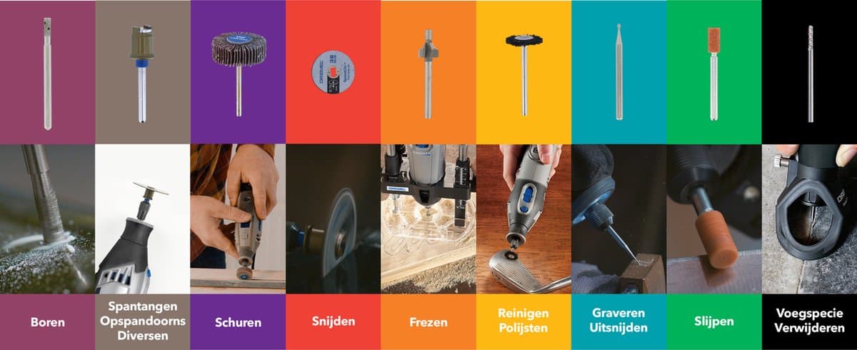 Dremel 4250-35 Multitool: 175W, 35 accessoires, met snoer thumbnail 2