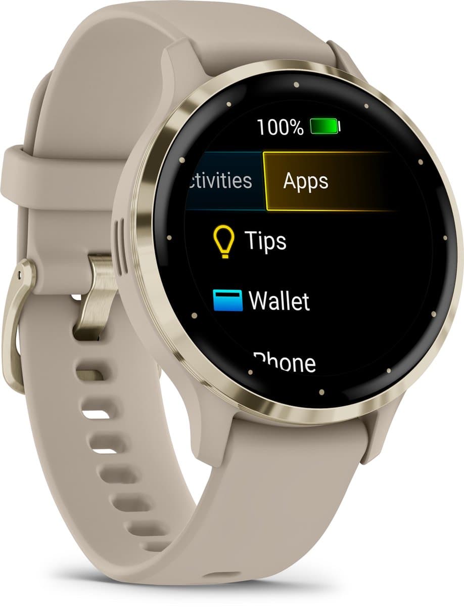 Garmin Venu 3s - Smartwatch - AMOLED-Scherm - 41 mm - French Grey thumbnail 4