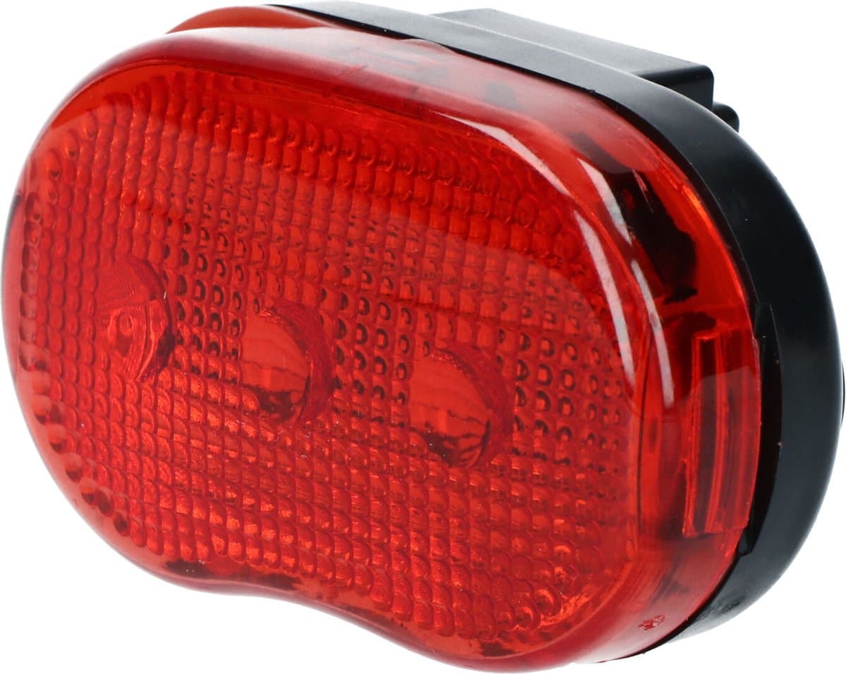 Dresco Achterlicht Fiets 3 Led's | Fietsverlichting led | Achterlicht met Batterij en Knipperlicht thumbnail 8