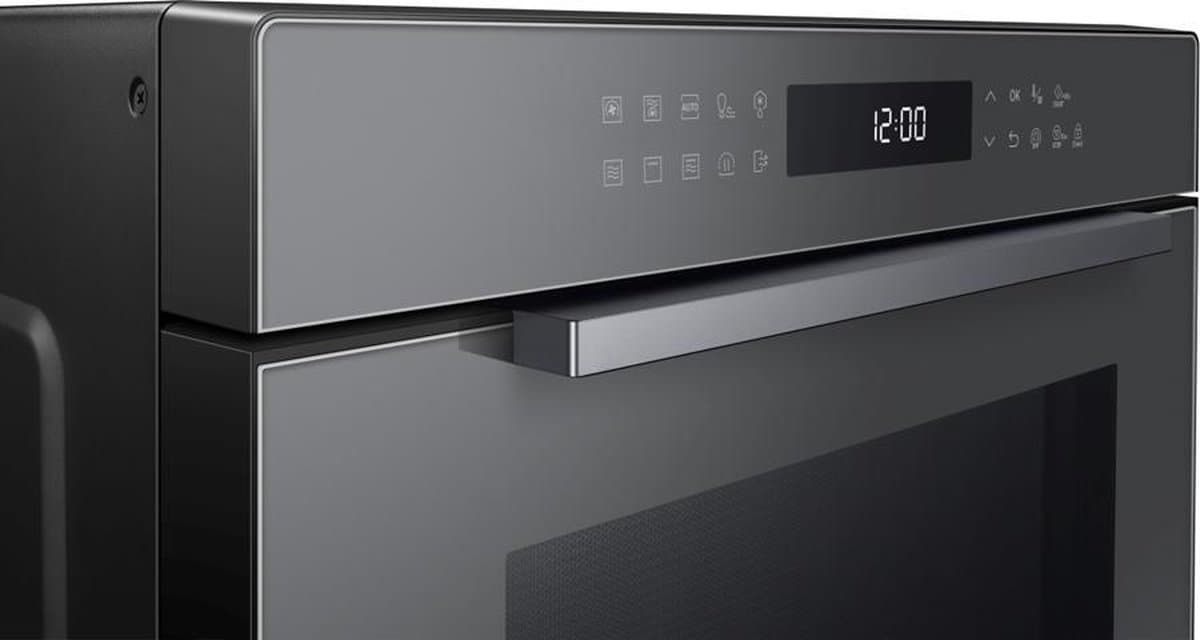Samsung MC35R8058CC/EN - Combi-magnetron - Zwart - PowerGrill Duo - Airfry - Gemakkelijk schoon te houden thumbnail 2