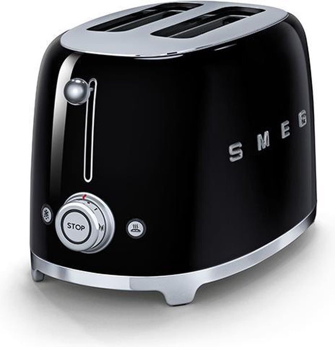 SMEG TSF01BLEU - Broodrooster - Zwart - 2x2 - 950W - 6 niveaus thumbnail 2