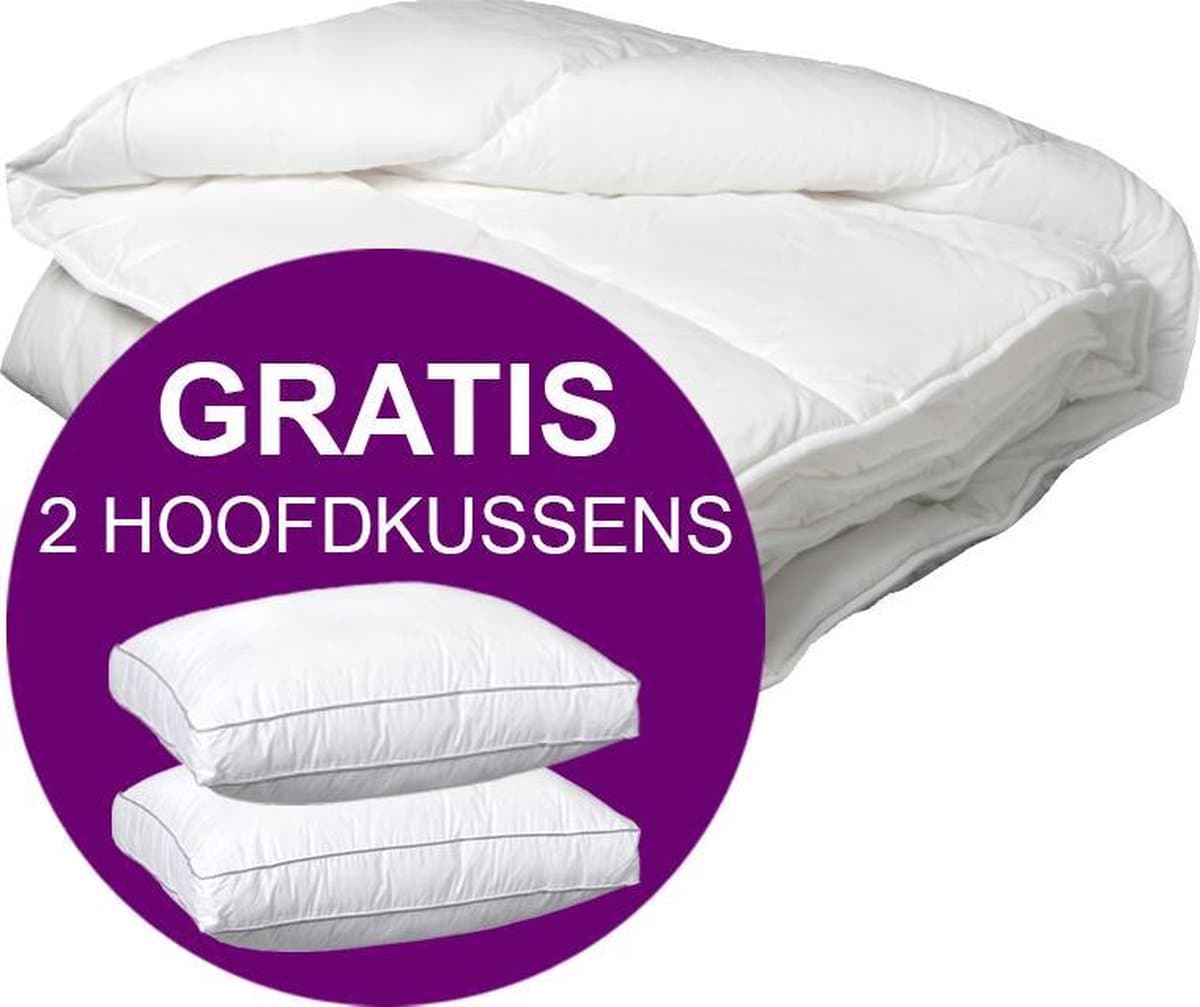 Dekbed Dekbed Winter + 2 Kussens 240x200cm - Warm en Allergie-vrij