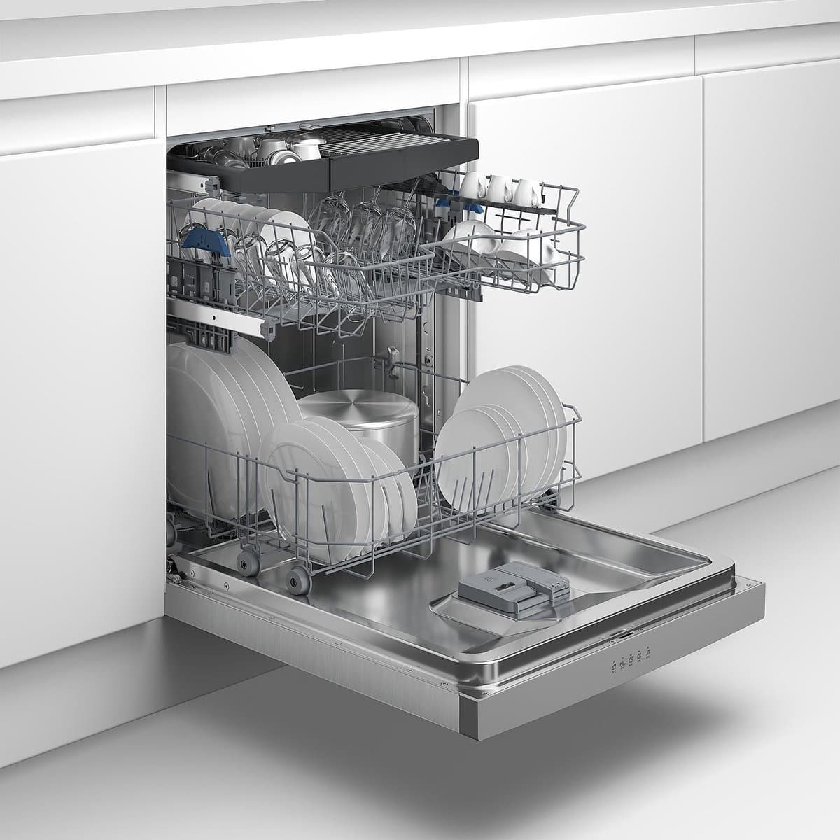 Beko BDUN16450X | Onderbouw vaatwasser | B Label | RVS thumbnail 6