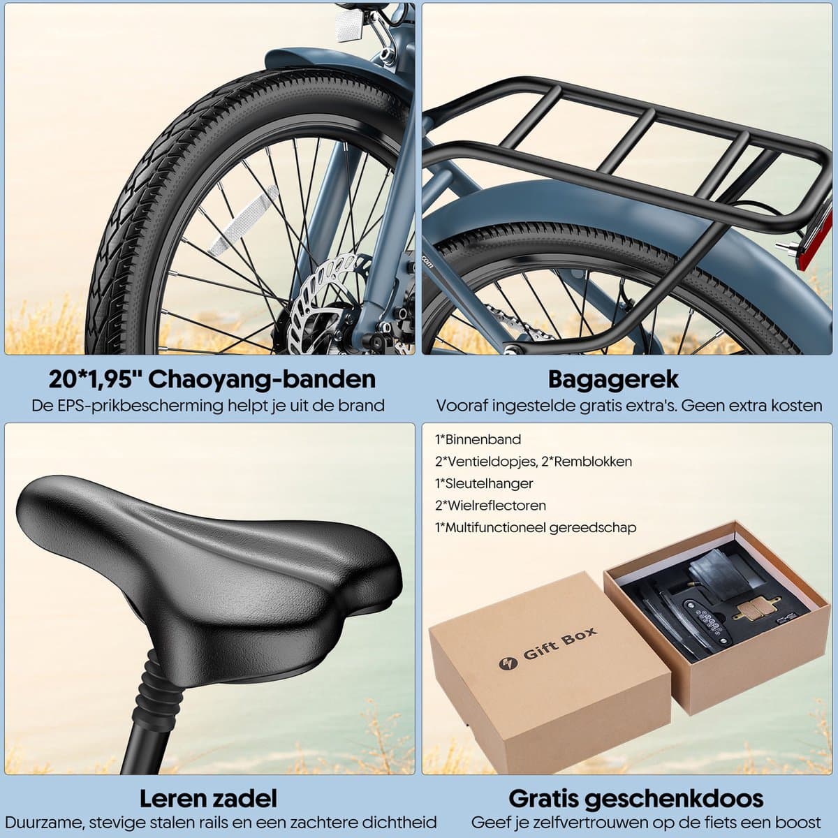 Fafrees F20 Light Elektrische Vouwfiets - 20 Inch City E-bike - 36V 20Ah Batterij - Tot 100km Bereik - Shimano 7-Versnellingen - Schijfremmen - Opvouwbaar - werkverkeer thumbnail 4