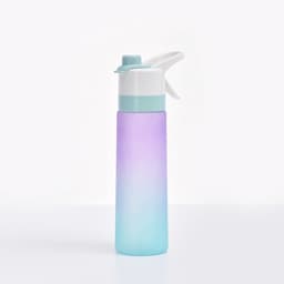 Productfoto van Grote capaciteit spuitfles outdoor sport fitness waterbeker drinken sport waterfles voor fitness, gym & outdoor，Paars