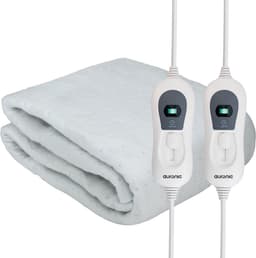 Productfoto van Auronic elektrische onderdeken XL 190x160 met twee controllers