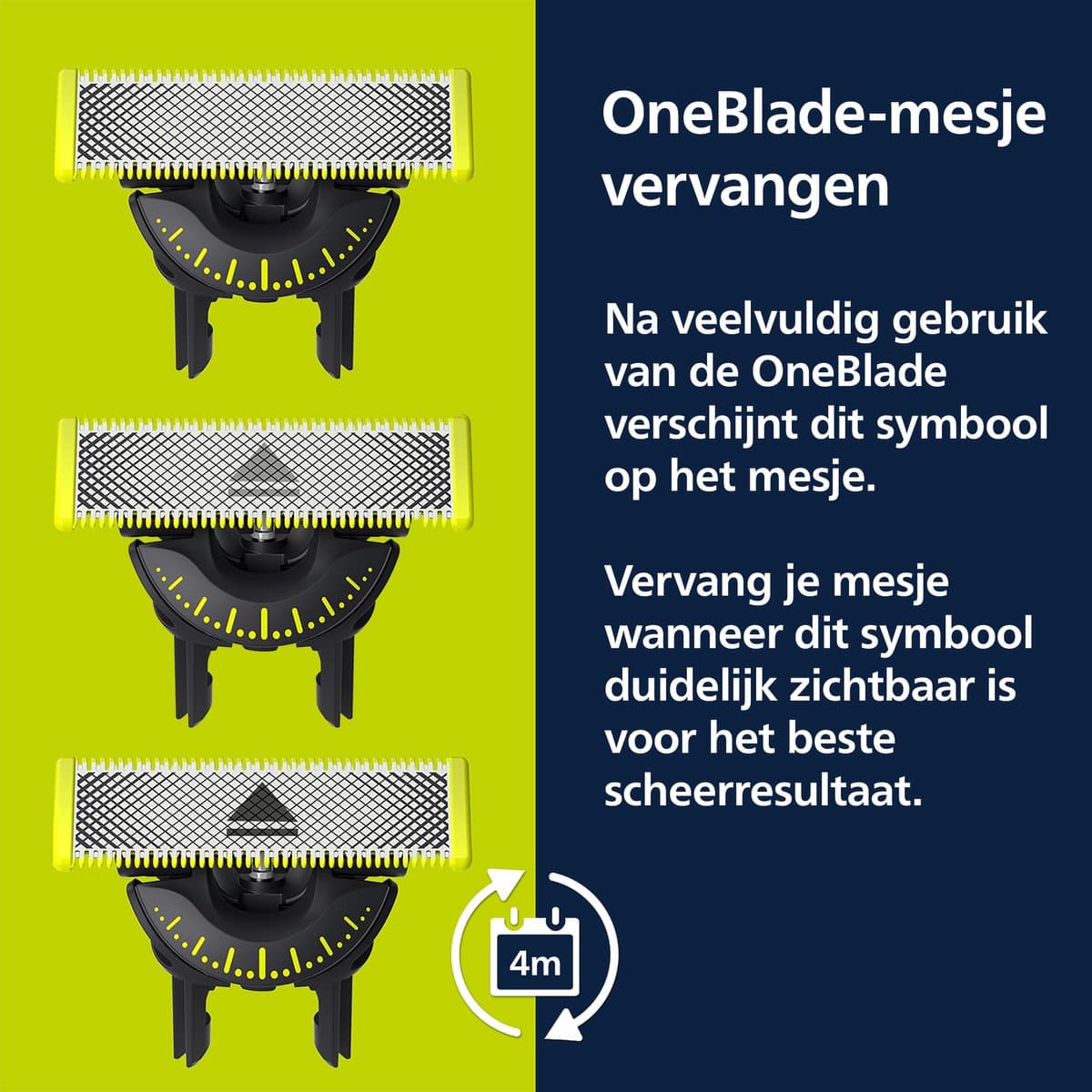 Philips OneBlade 360 Face & Body Elektrische Baardtrimmer - Scheerapparaat - Body Groomer - 3x 360 mesjes, 4x Stoppelkam - 1x Body Kit- QP2834/31 thumbnail 5