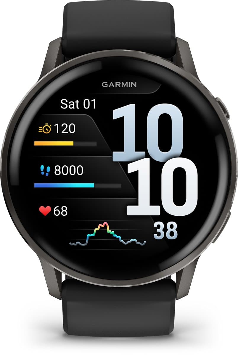 Garmin Venu 4 45mm – AMOLED GPS-smartwatch met slaapcoaching thumbnail 3