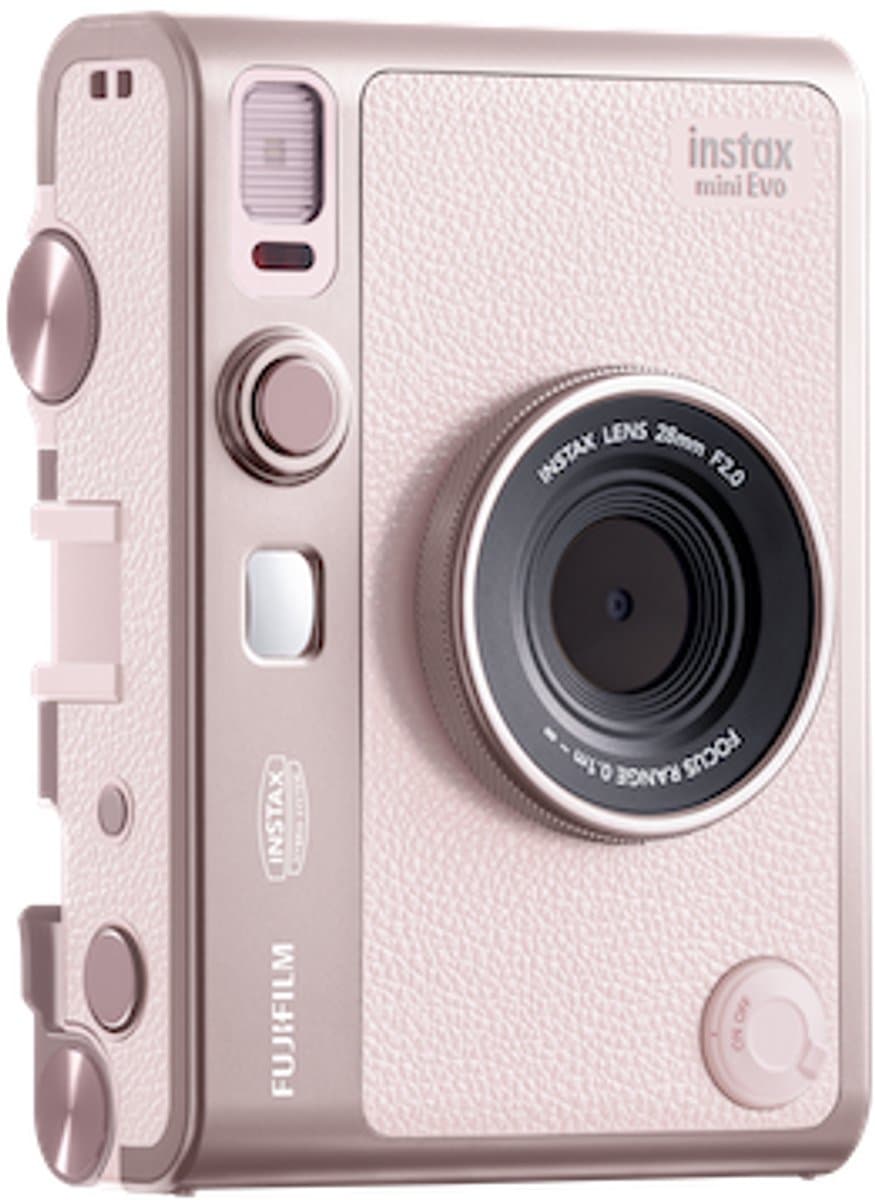 FUJIFILM instax mini Evo™ - Instant Camera - Gentle Rose thumbnail 8