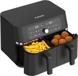 Productfoto van Dubbele Airfryer XXL 9L