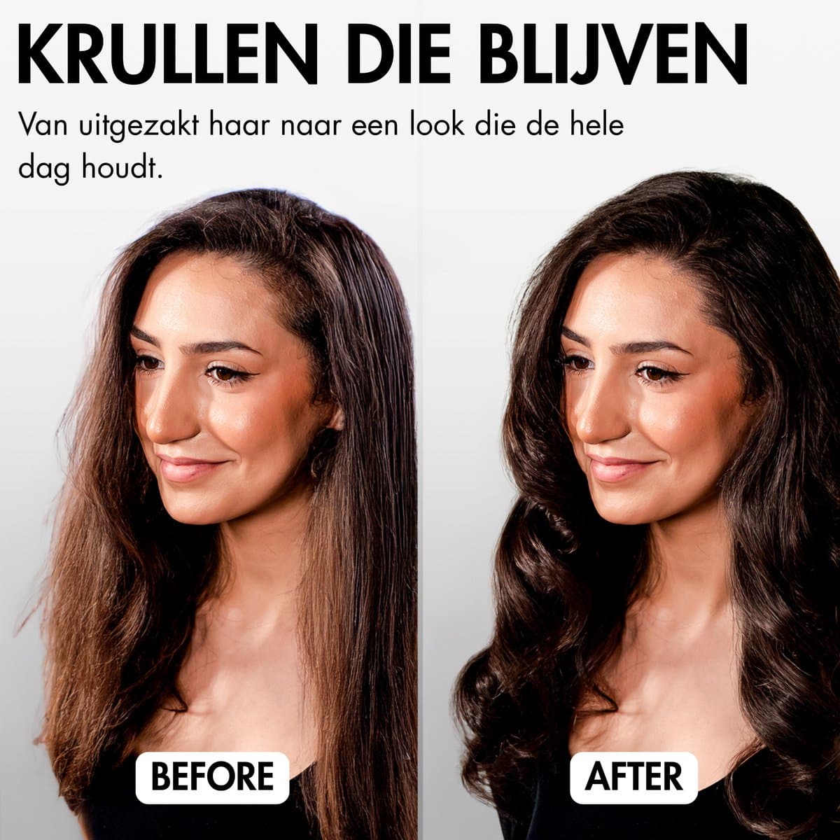 Sansbeauté® 6 in 1 Krultang met Klem - Keramische Haarkruller - 13mm tot 38mm - Beach Waves - Wavy Hair - Krultangen 32mm 25 mm 19 mm - Blowout Brush - Haarstyler - Hair Curler - Dunne en Dikke Krultang - Mini Krultang - Krultang Kort Haar thumbnail 4