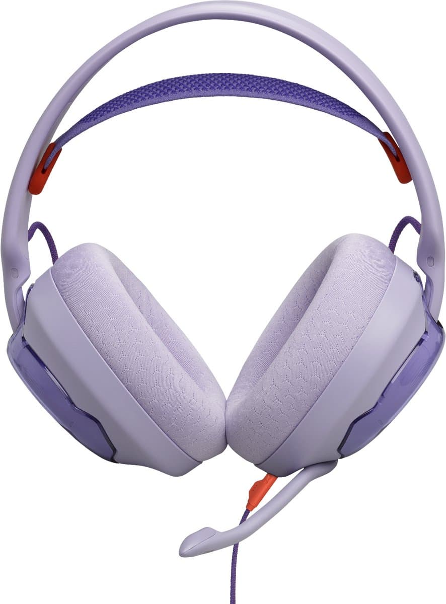 JBL Quantum 250 - Bedrade Gaming Headset - Over-ear Koptelefoon met Microfoon - 3.5 mm Jack - Voor PC, PlayStation, Xbox & Laptop - Paars thumbnail 2