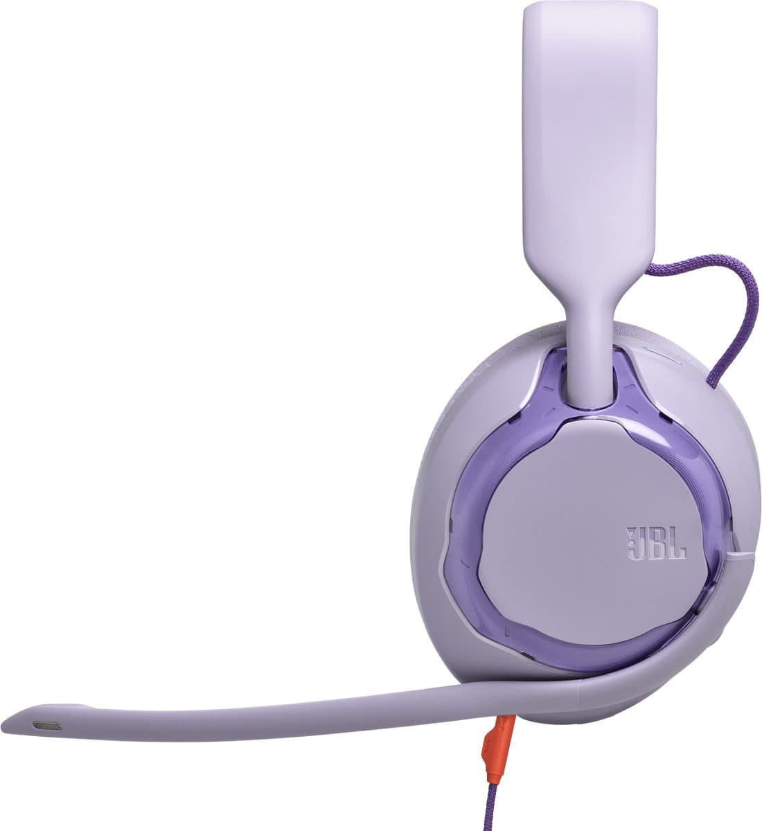 JBL Quantum 250 - Bedrade Gaming Headset - Over-ear Koptelefoon met Microfoon - 3.5 mm Jack - Voor PC, PlayStation, Xbox & Laptop - Paars thumbnail 3