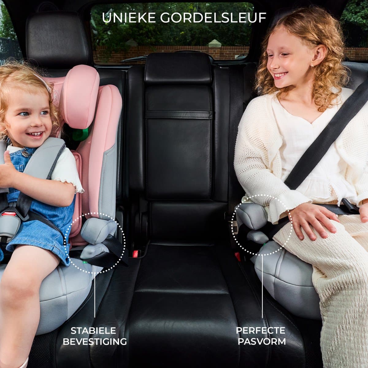 Kinderkraft I-COMFY 3-in-1 i-Size Autostoel – 76-150 cm – Groep 1/2/3 – R129 Goedgekeurd – Grijs thumbnail 6