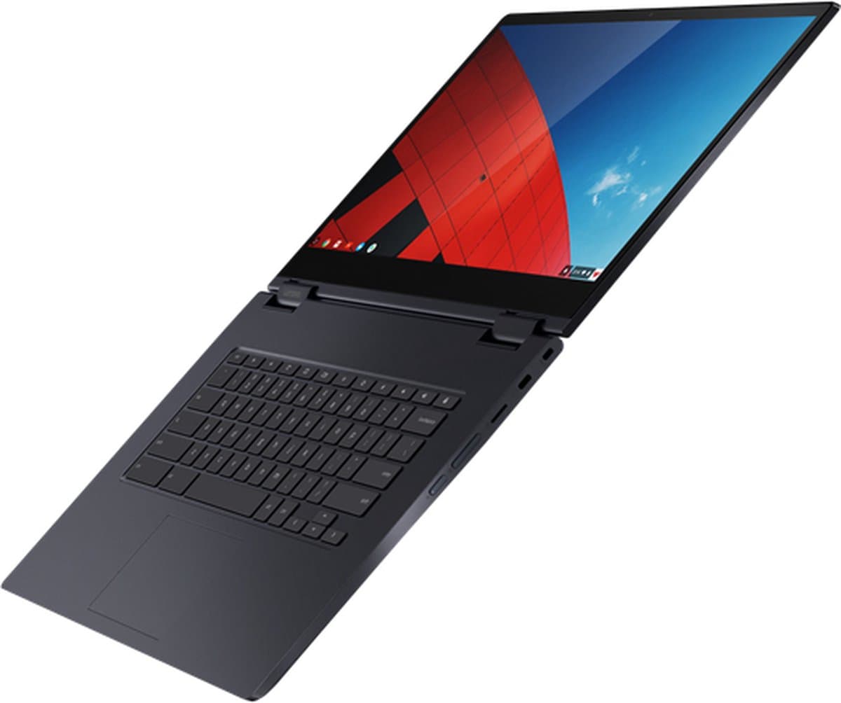 Lenovo Yoga Chromebook C630 Intel® Core™ i7 i7-8550U 39,6 cm (15.6") Touchscreen 4K Ultra HD 16 GB DDR4-SDRAM 128 GB eMMC Wi-Fi 5 (802.11ac) ChromeOS Brits Engels Blauw thumbnail 3