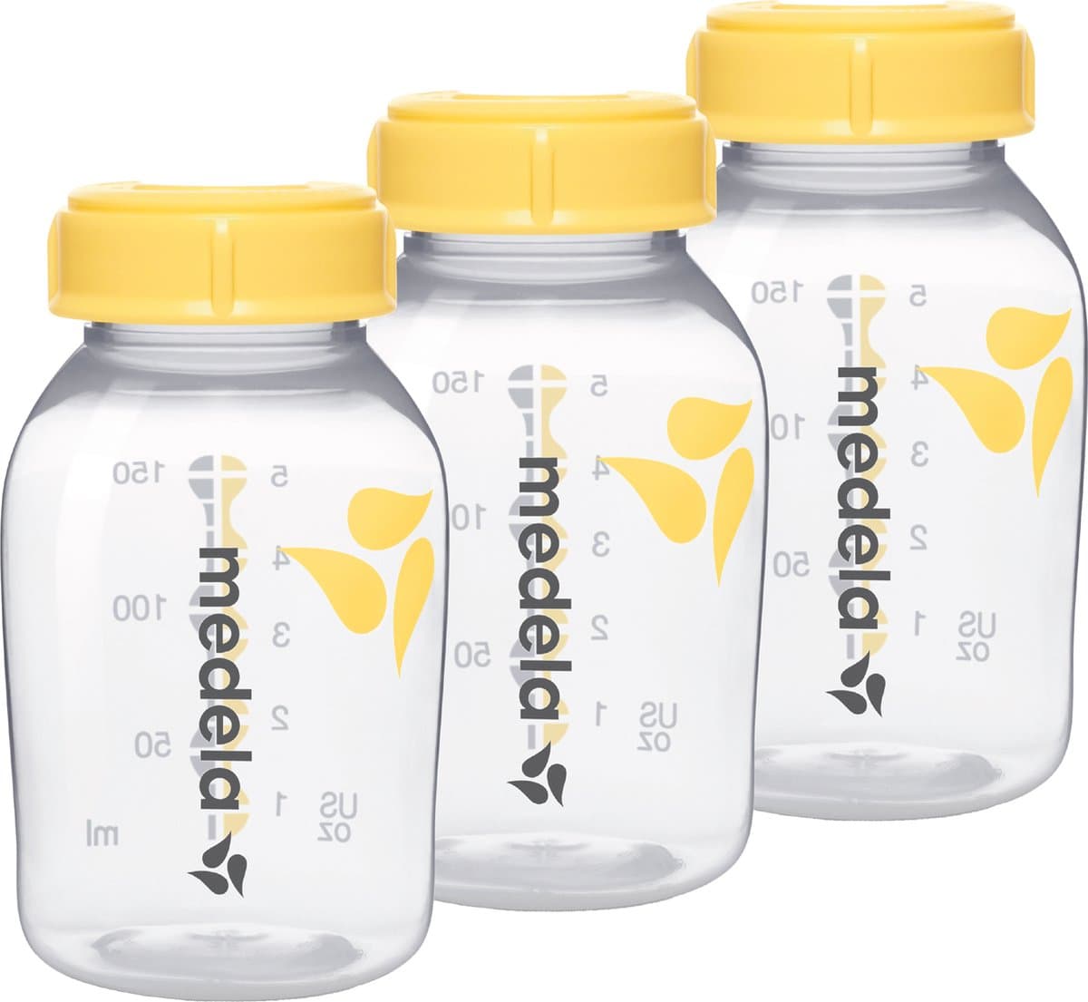Medela Moedermelk Bewaarflesjes – BPA‑vrij – 150 ml – Set van 3x 150 ml thumbnail 2