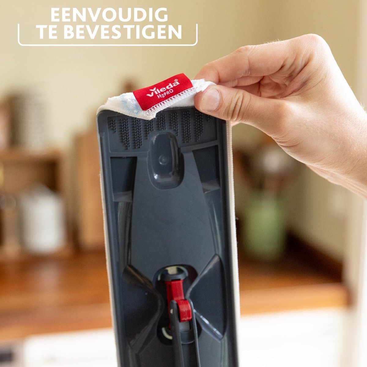 Vileda H2prO vlakmop met gescheiden reservoirs