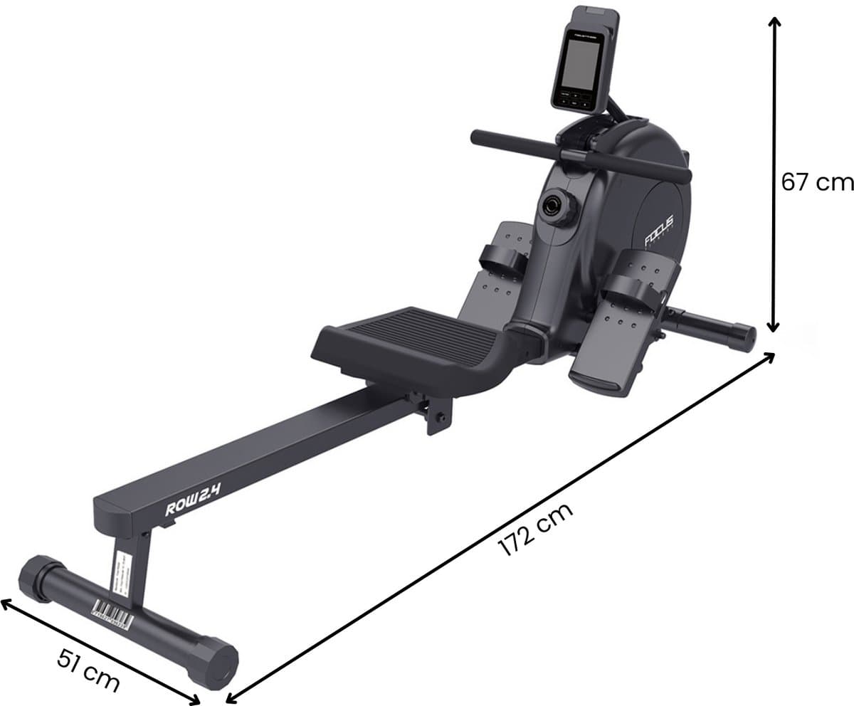 Focus Fitness Row 2.4 - Roeitrainer - Inklapbaar - Compact - Voor Thuis thumbnail 4
