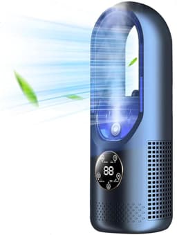 Productfoto van Cheqo Bladloze Ventilator - Tafelventilator