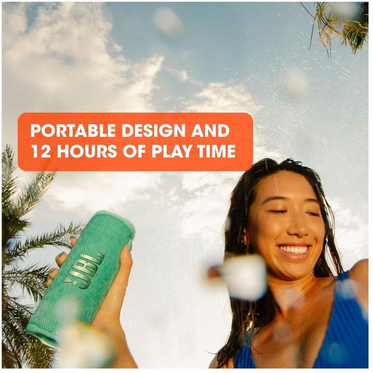 JBL Flip 6 - Portable Bluetooth Speaker - Blauw thumbnail 6