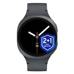 Productfoto van Samsung Galaxy Watch8 - smartwatch - 40mm - Graphite + 1 jaar extra garantie