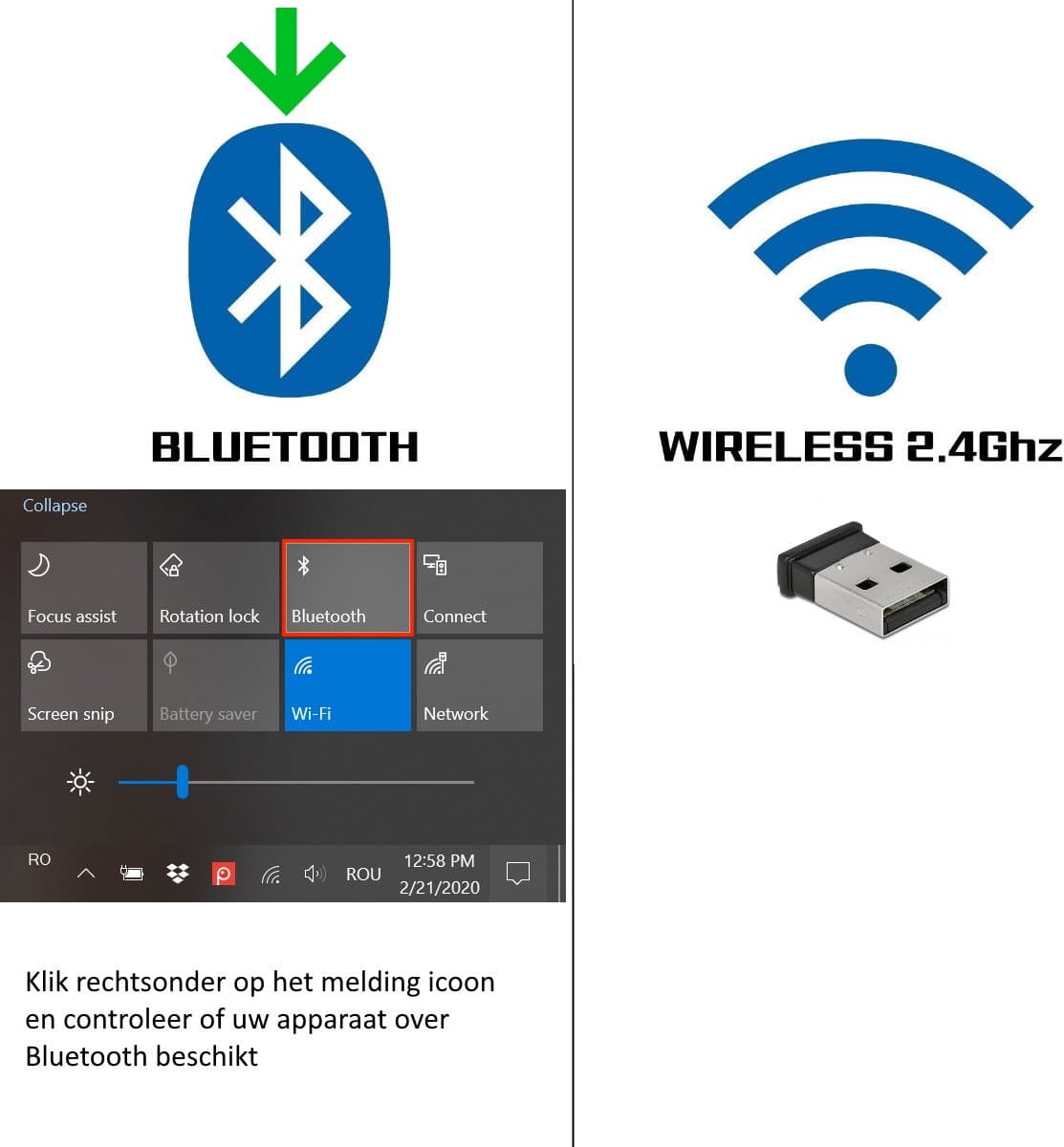 Perixx Periboard 810 - Bluetooth toetsenbord - stille toetsen - Full Size - QWERTY/US - Draadloos toetsenbord thumbnail 8