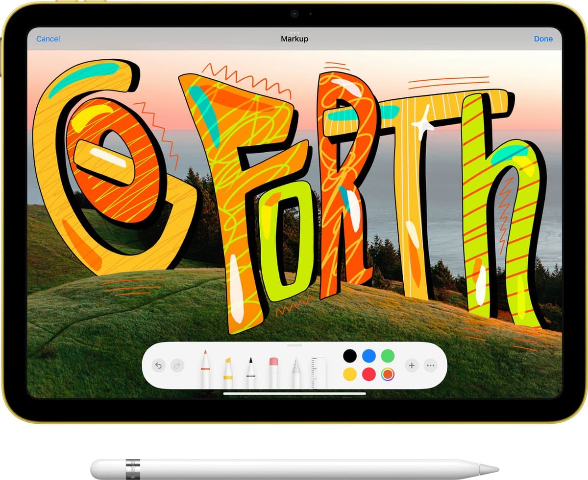 Apple iPad (2022) - 10.9 inch - WiFi + 5G - 64GB - Blauw thumbnail 7