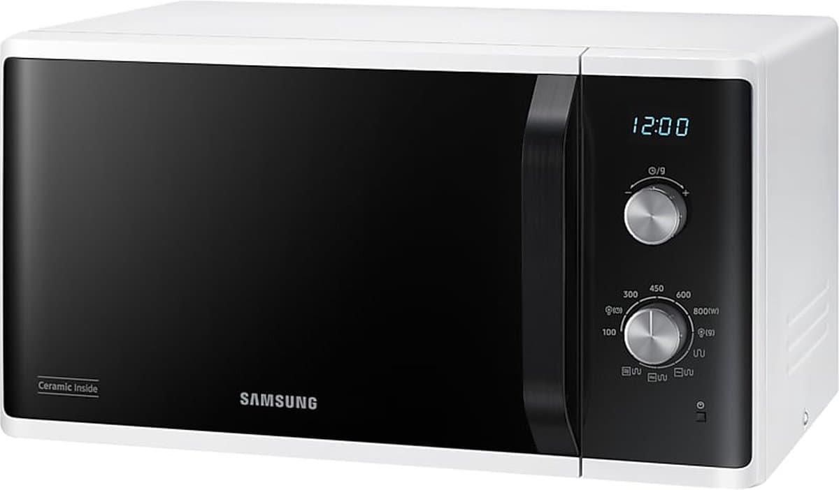 Samsung MG23K3614AW/EG - Combinatiemagnetron - 23 l 800 W - Wit thumbnail 6