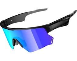 Blackview D2 - 1080P full HD - Slimme bril met camera - Smart glasses met vertaalfunctie, muziek - Spraakgestuurde AI-assistent - Smart bril / bril camera - Blauw