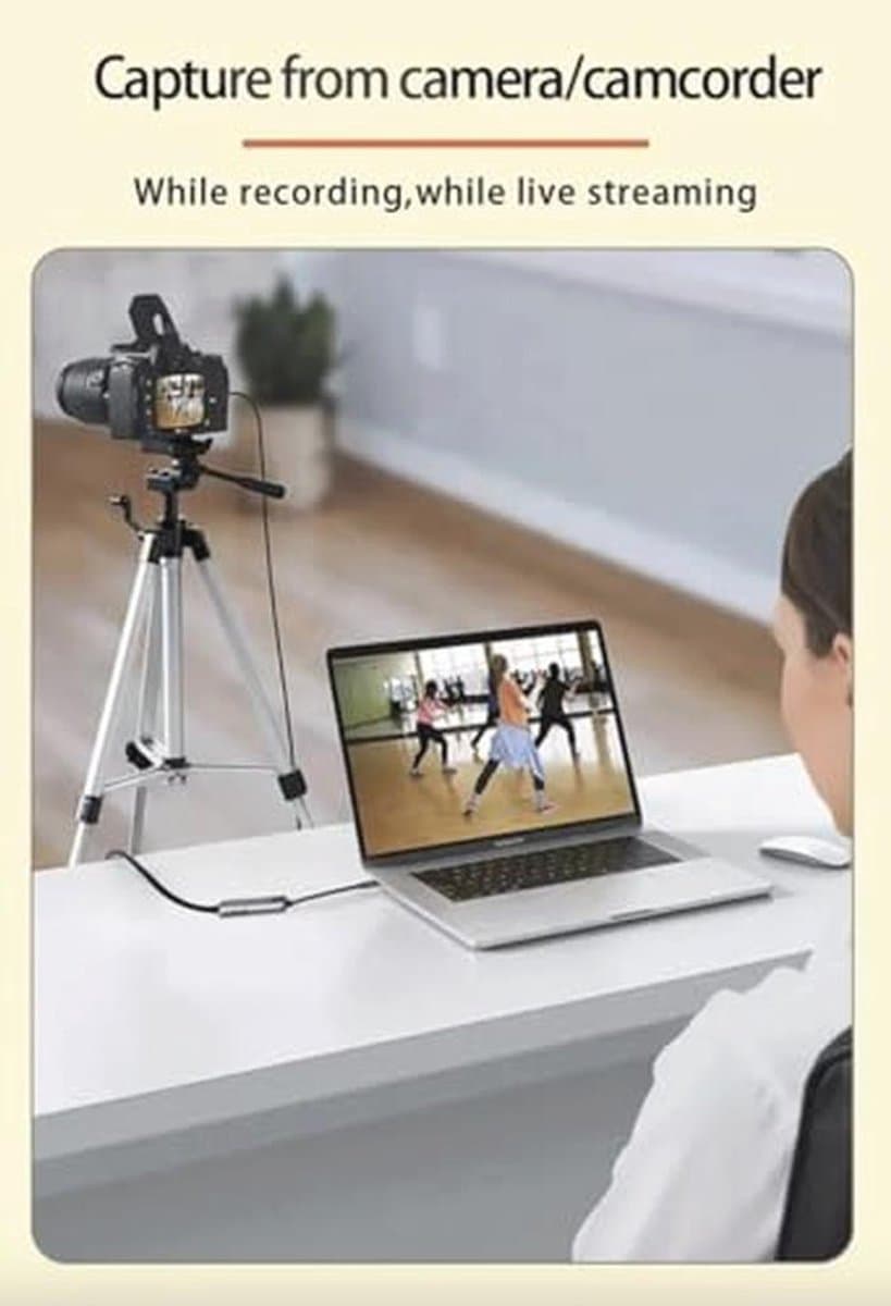Video Grabber HDMI USB 2-in-1 Capture Card 4K 30Hz FullHD 60Hz thumbnail 2
