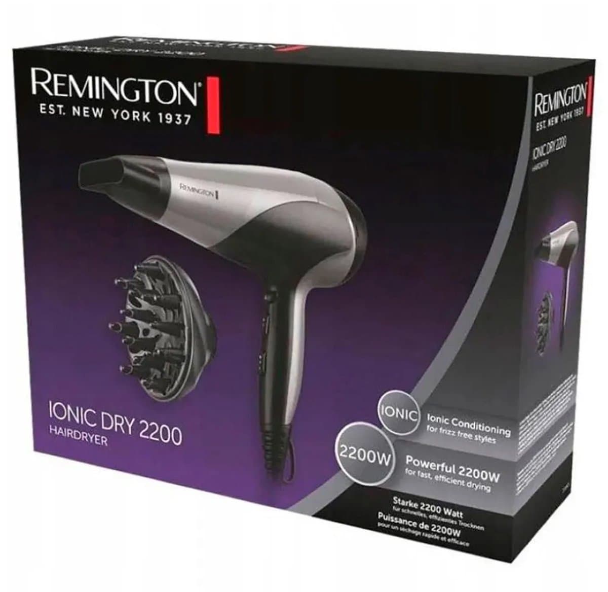 Remington D3190S 2200W Föhn met Ionentechnologie thumbnail 4