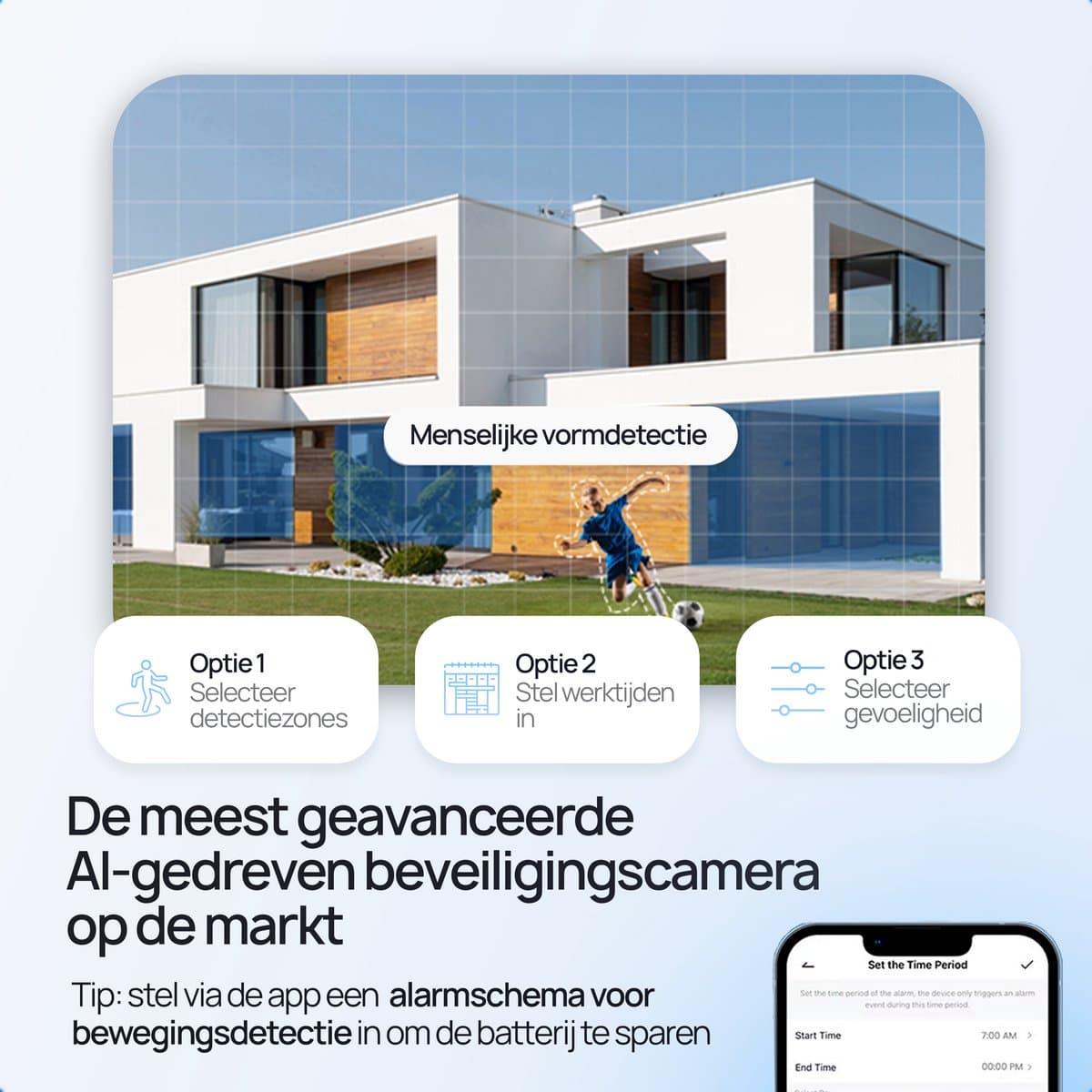 Protectly Bewakingscamera Buiten – 2K HD 3MP met 64GB SD thumbnail 5