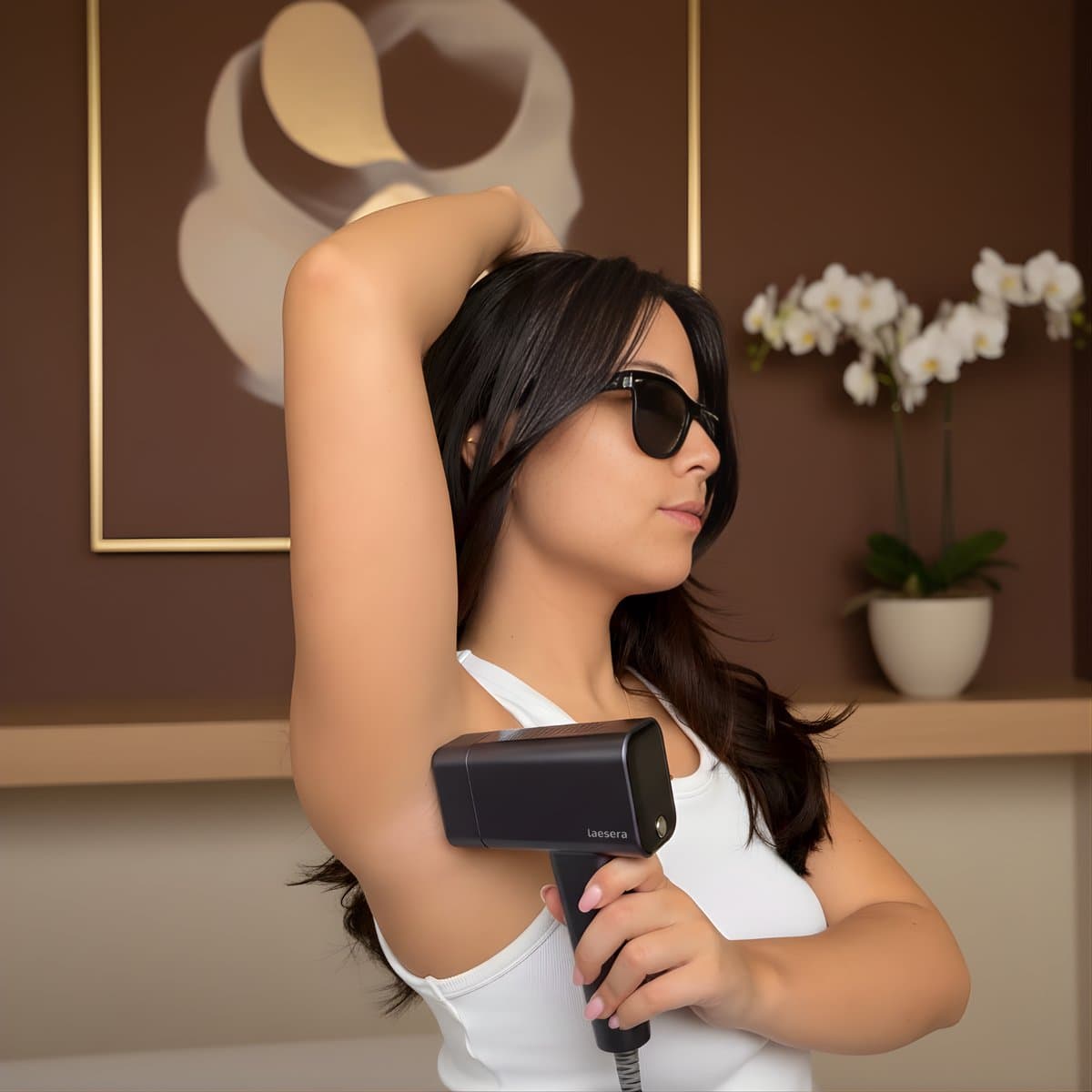Laesera Nova One IPL Ontharingsapparaat – Laser Ontharing Thuis – Met Koelfunctie & Huidsensor thumbnail 3
