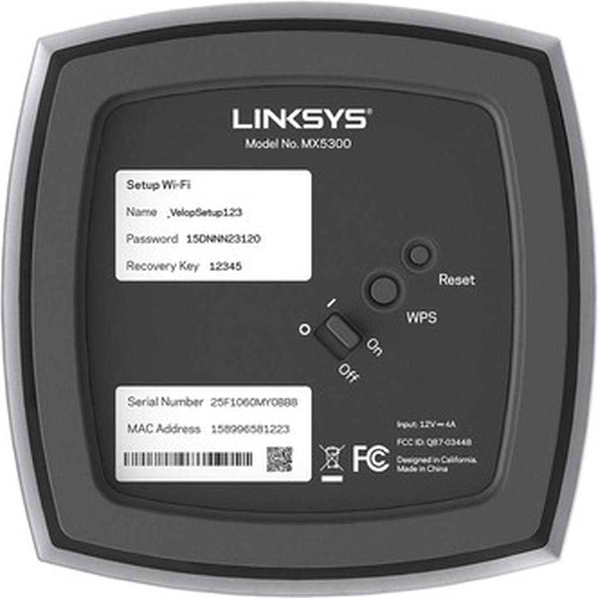 Linksys VELOP MX10 Mesh WiFi 6 2-Pack voor groot wonen