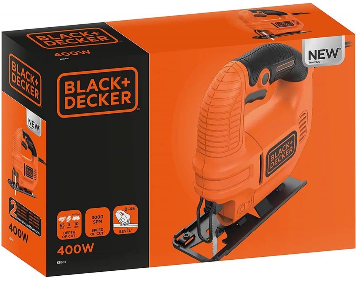 BLACK+DECKER KS501-QS 400W compacte decoupeerzaag thumbnail 4