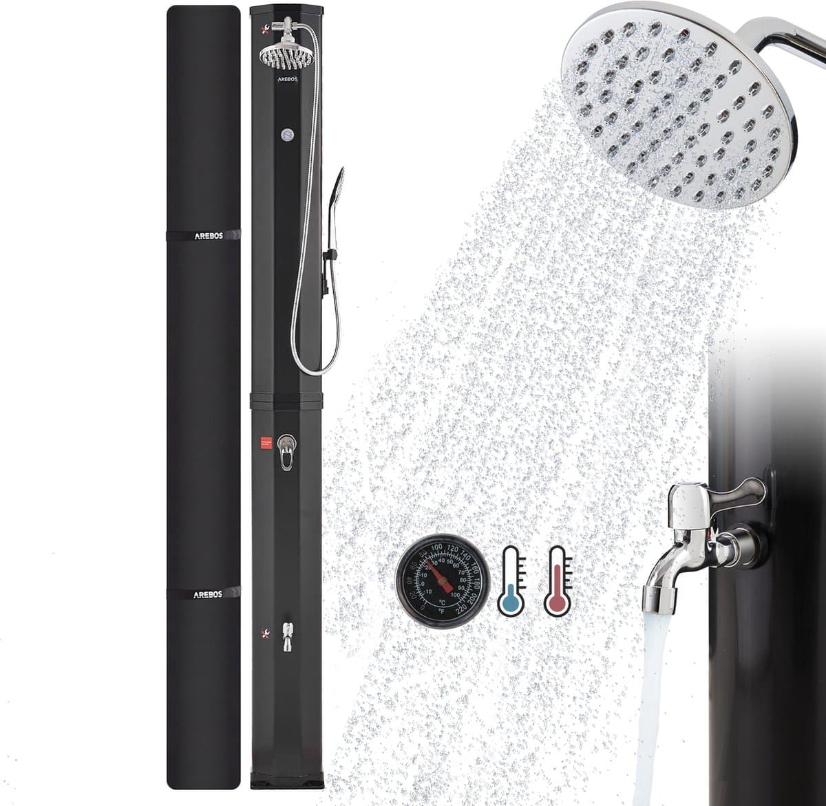 AREBOS 60 L Zonnedouche zwembaddouche camping tuindouche buitendouche regendouche