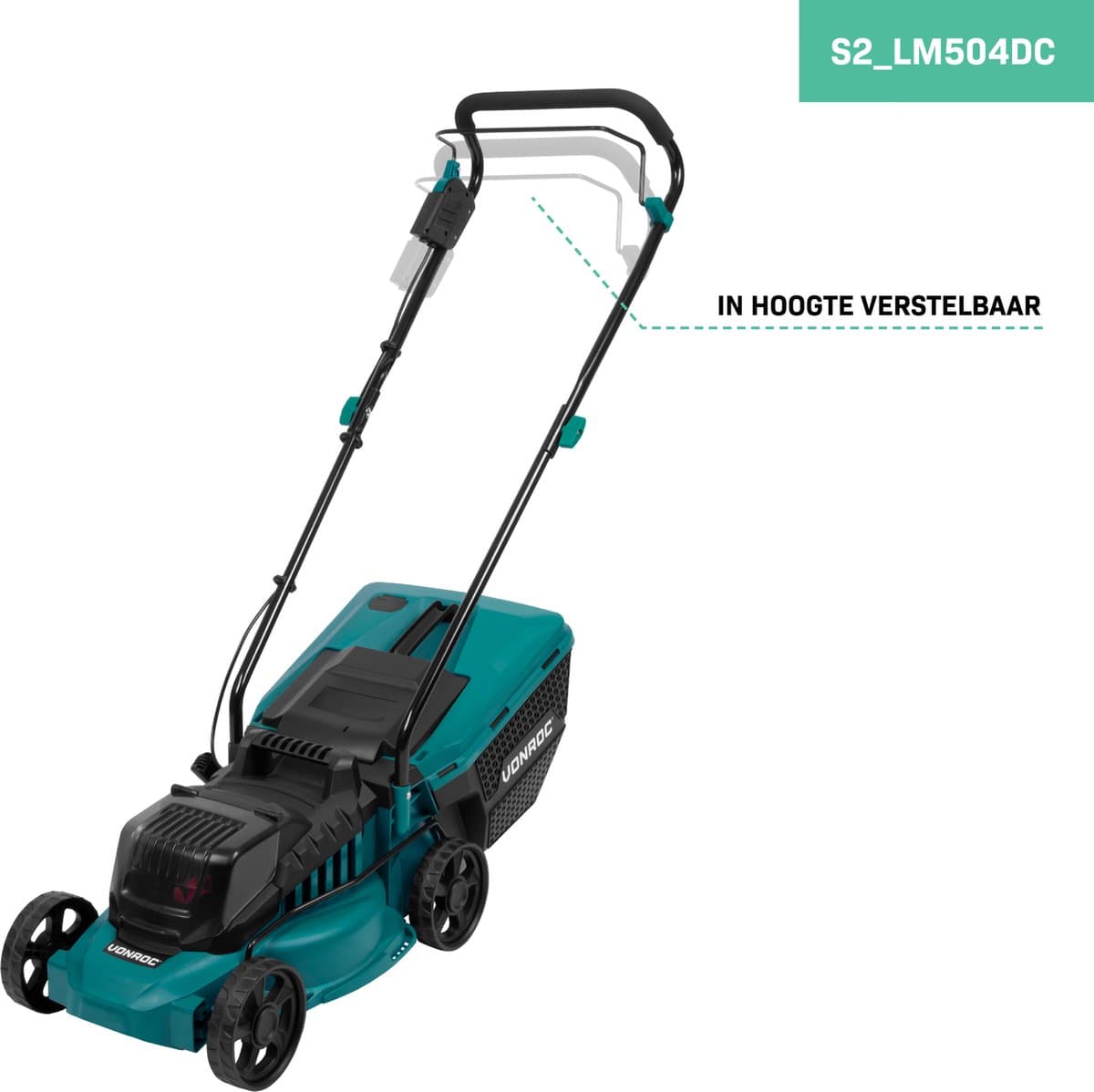 VONROC LM504DC 40V Accu Grasmaaier – Brushless, 33 cm thumbnail 8
