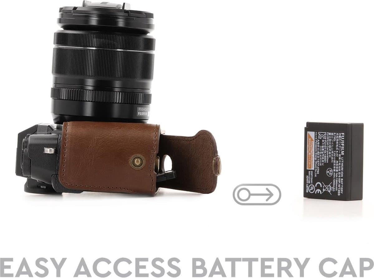 Camera zak - Camera Half Bag with Carrying Strap, Compatible with Fujifilm X-T30, X-T20, X - Camera tas thumbnail 5