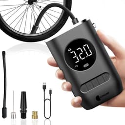 Productfoto van CoHomy Elektrische Fietspomp - Bandenpomp Scooter Motor Auto