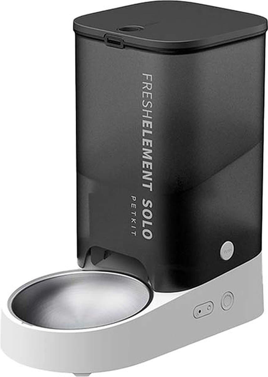 Petkit - Fresh Element SOLO New-Grey - Automatische voerbak voor kat en hond - App bediening thumbnail 2