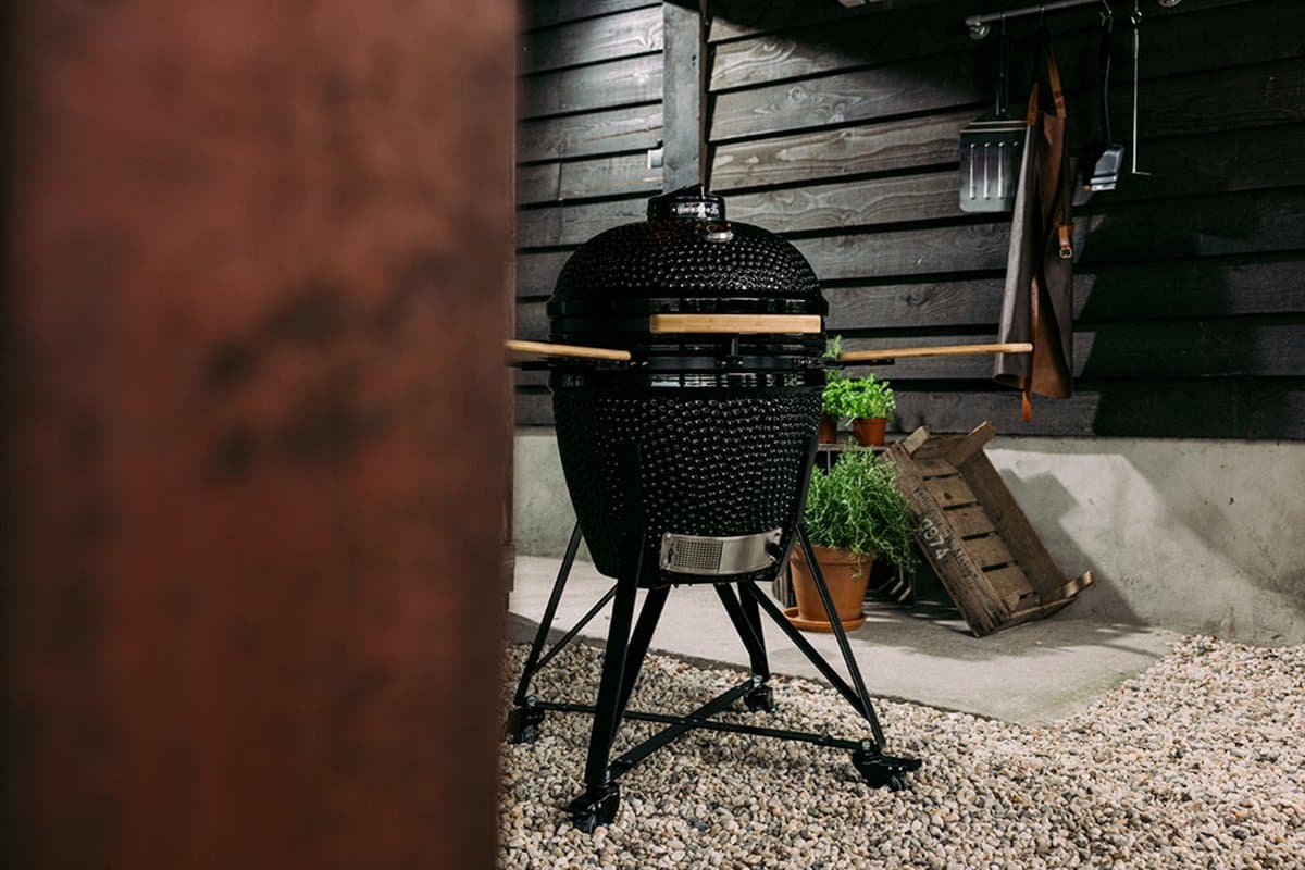 Inferno Large Kamado Barbecue - Grilloppervlakte 47cm / 19inch - Zwart thumbnail 4