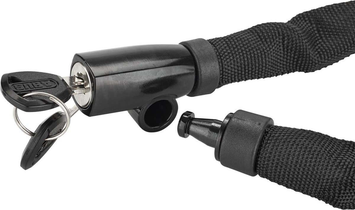 Abus 4804k Kettingslot Zwart 110 cm thumbnail 3