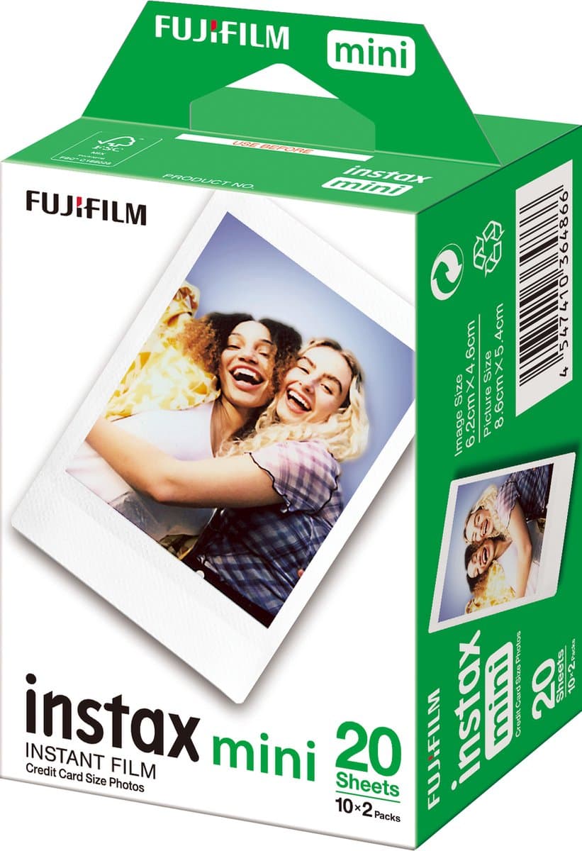 Fujifilm instax mini 12 Bundel – Instant camera met film & kaarten thumbnail 4