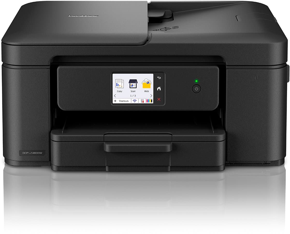 Brother DCP-J1460DW - Multifunctionele Inkjetprinter - A4 - 1200 x 6000 DPI - 16 ppm - Wifi - Zwart thumbnail 6