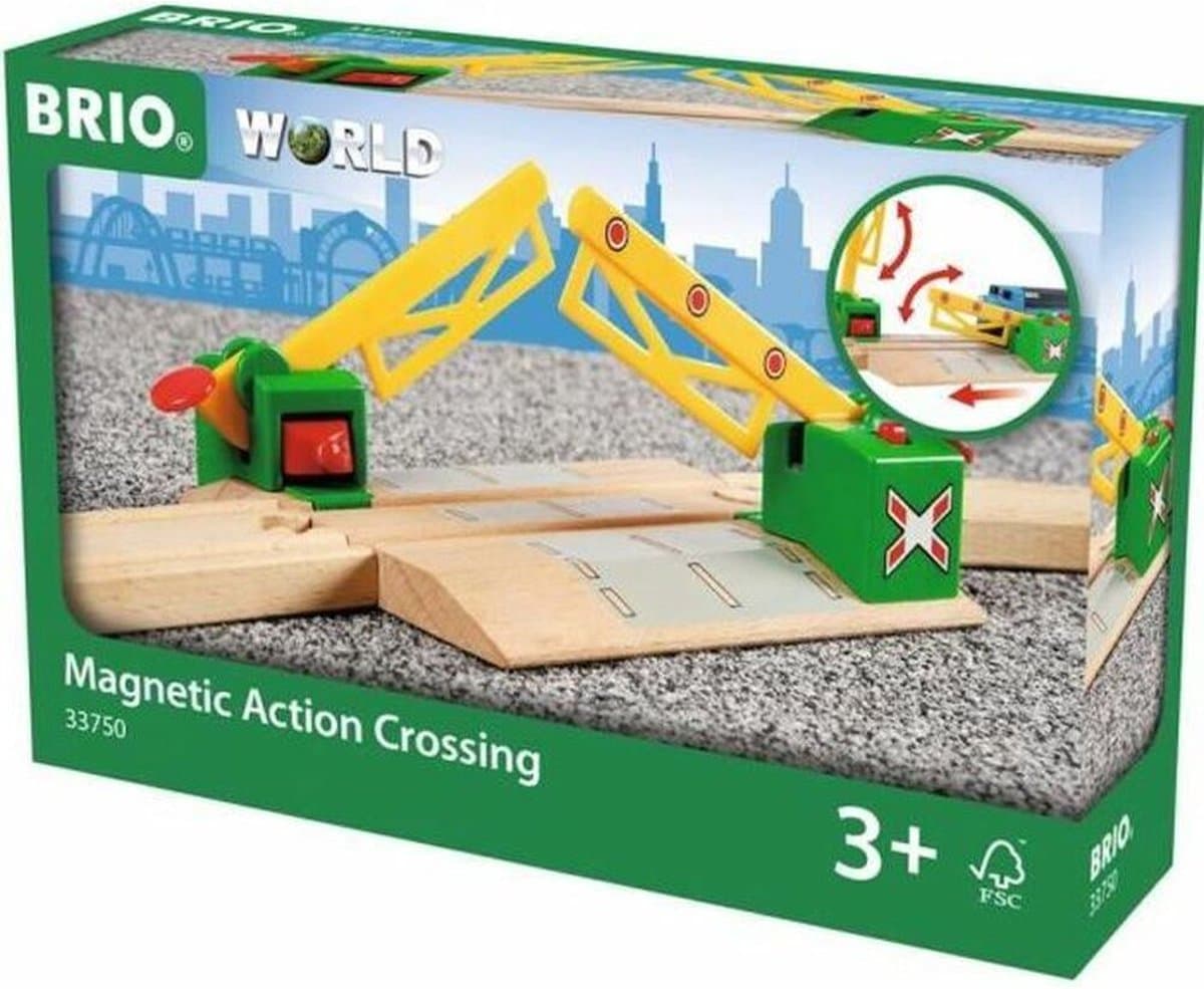 BRIO World Magnetische overweg baan 33750 - interactief treinaccessoire thumbnail 5